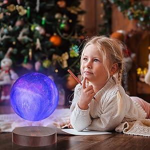 Floating Colorful Mars Touch Lamp