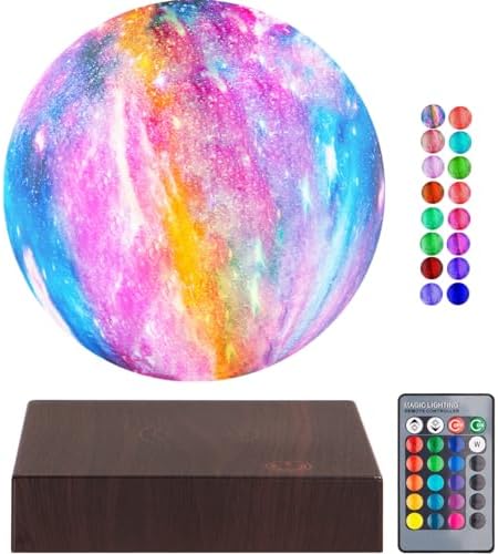Floating Colorful Mars Touch Lamp